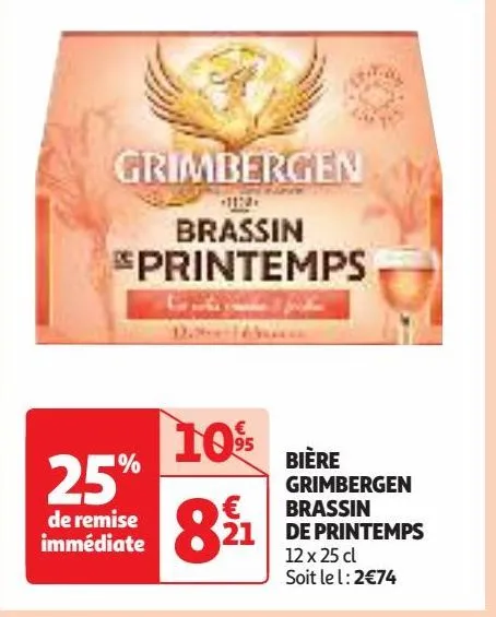 bière grimbergen brassin de printemps