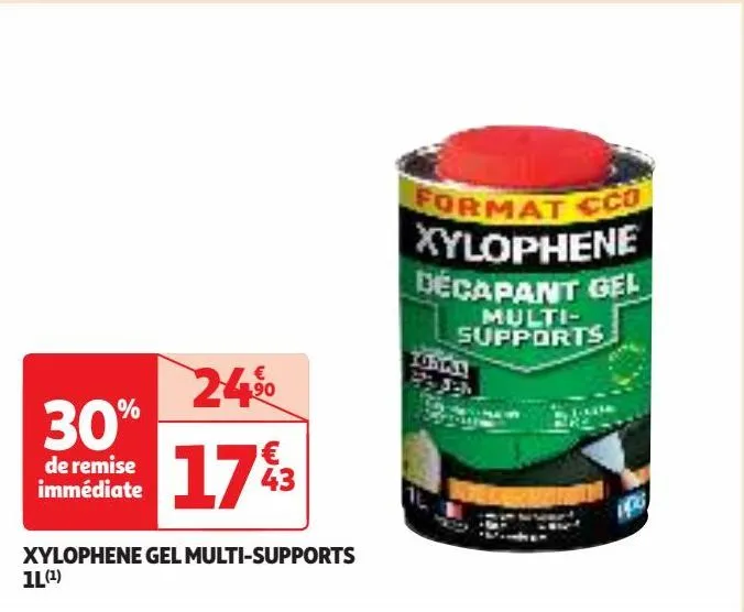 xylophene gel multi-supports 1l