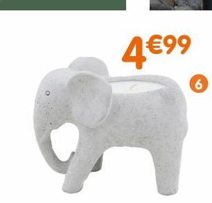 bougie decorative elephant 