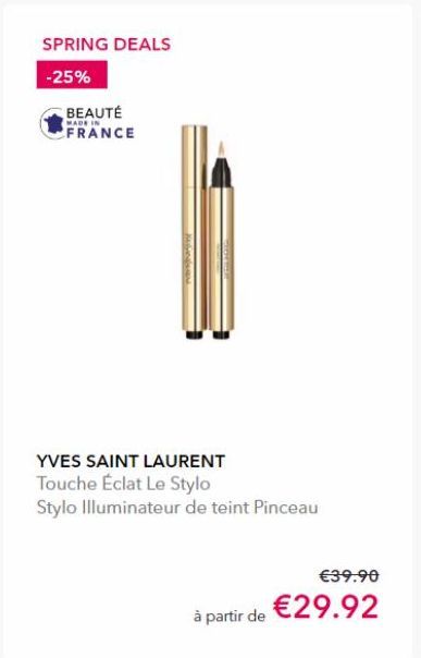 illuminateur Yves Saint Laurent