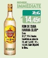 RON DE CUBA HAVANA CLUB