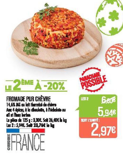 Fromage pur chèvre