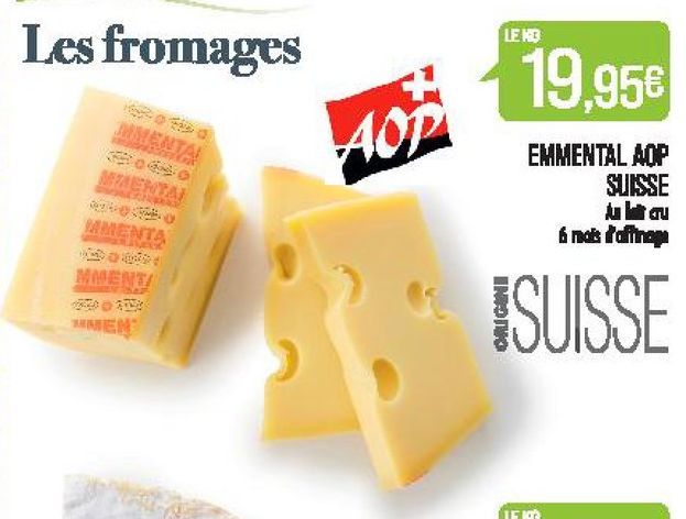 Emmental AOP Suisse