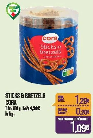 sticks & bretzels cora