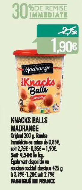 knacks balls madrange