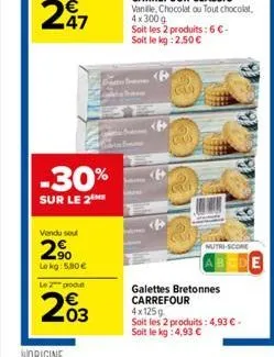 galettes carrefour
