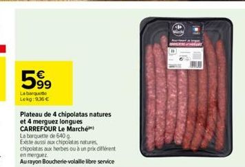 merguez Carrefour