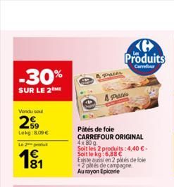 pâtes Carrefour