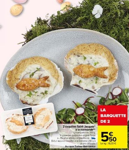 coquilles Saint-Jacques 