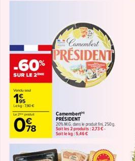 camembert Président