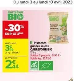 pistaches carrefour