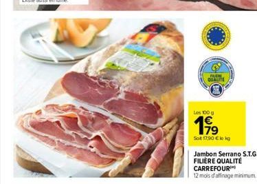 jambon serrano Carrefour