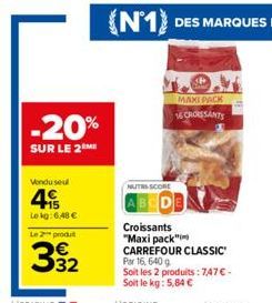 croissants Carrefour