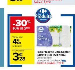 papier toilette Carrefour