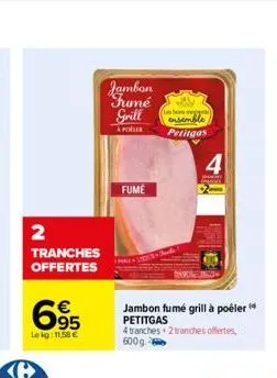 jambon fumé 