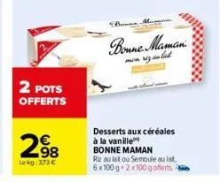 riz bonne maman