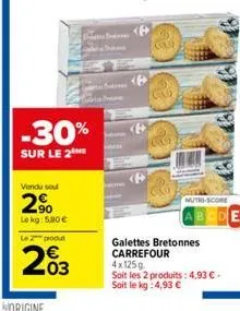 galettes carrefour