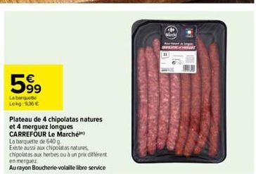 merguez Carrefour