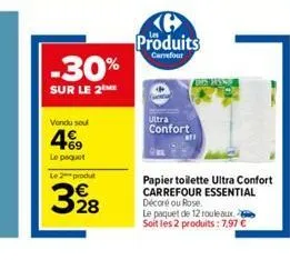 papier toilette carrefour