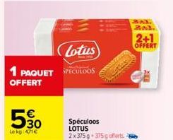 spéculoos Lotus