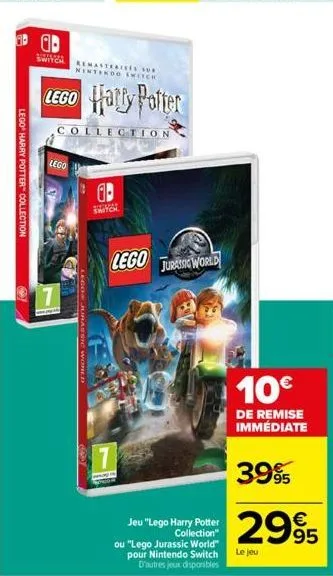 lego harry potter collection  switch  lego  7  remasterise sur nintendo switch  lego harry potter  collection  od  switch  lego  jurassic world  jeu "lego harry potter collection"  ou "lego jurassic w