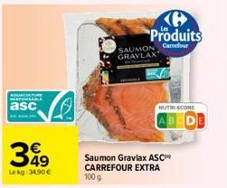 saumon Carrefour