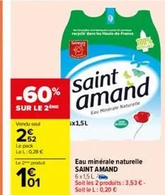 eau saint amand