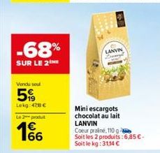 chocolat au lait Lanvin