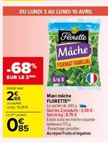 sachet Florette