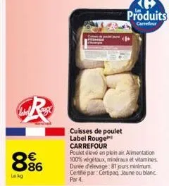 cuisses de poulet 