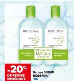 soldes Bioderma