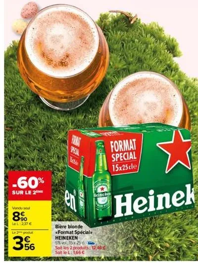 bière blonde heineken