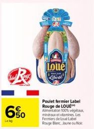 poulet fermier Loué