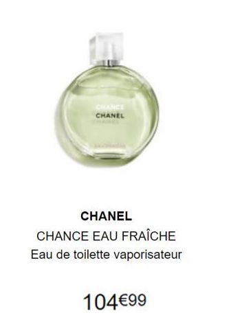 eau de toilette Chanel