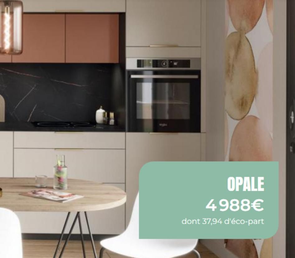 A  OPALE  4988€ dont 37,94 d'éco-part  