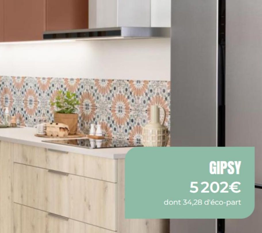 GIPSY  5202€  dont 34,28 d'éco-part  