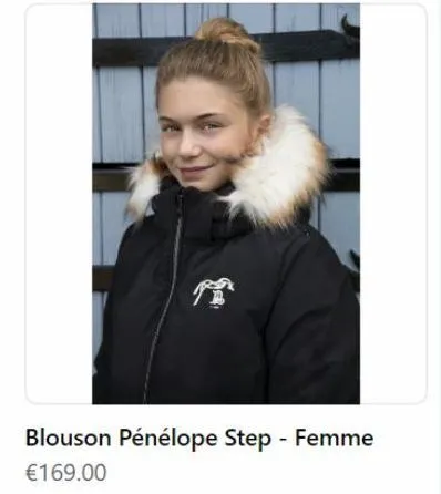 blouson pénélope step - femme  €169.00 