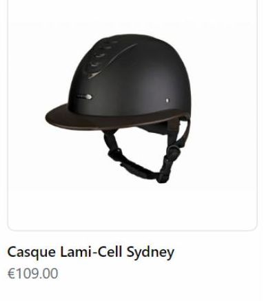 Casque Lami-Cell Sydney €109.00 