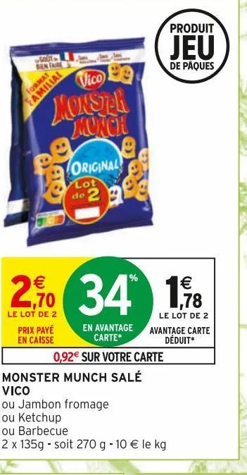 monster munch sale vico 