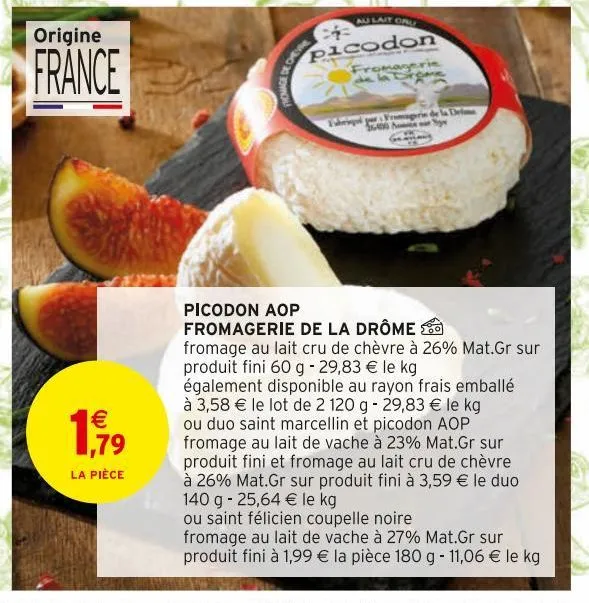 picodon aop fromagerie de la dröme