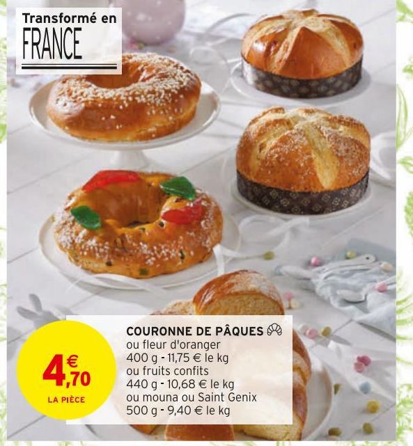 COURONNE DE PAQUES 