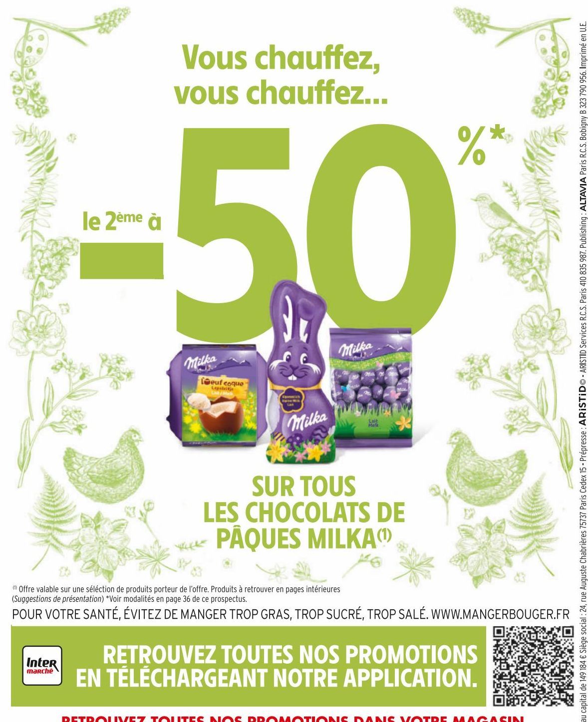 CHOCOLATS DE PAQUES MILKA