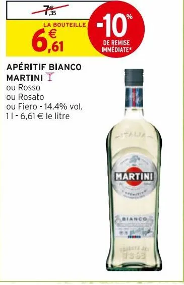 aperitif blanco martini