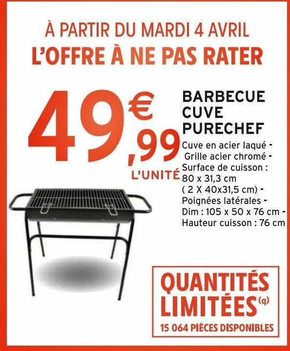 barbecue cuve purechef