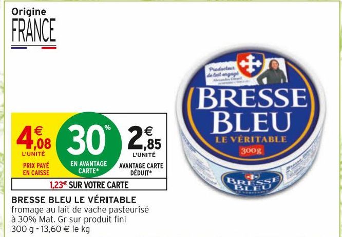 BRESSE BLEU LE VÉRITABLE