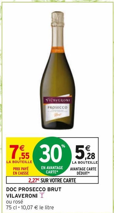 DOC PROSECCO BRUT VILAVERONI