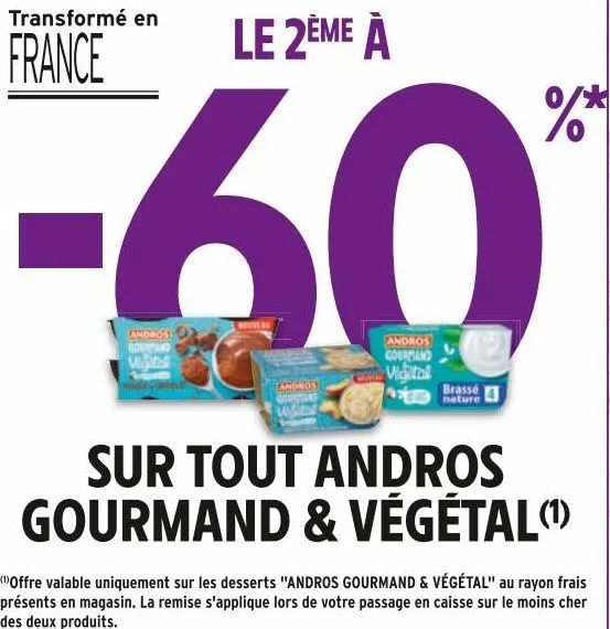 tout andros gourmand & végétal