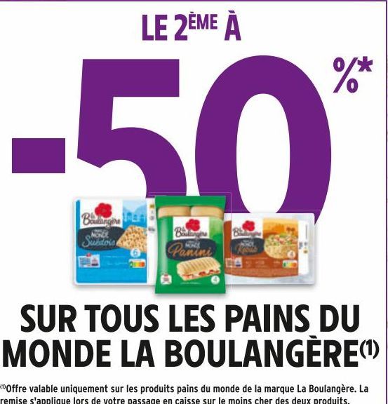 TOUS LES PAIN DU MONDE LA BOULANGÈRE