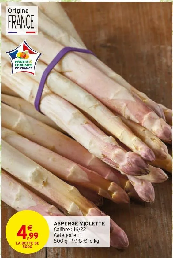 asperges violette