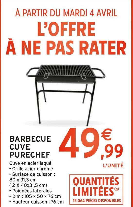 BARBECUE CUVE PURECHEF